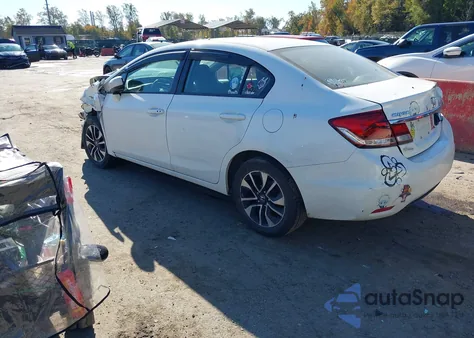 2014 Honda Civic Ex из США, поврежденный, VIN 19XFB2F89EE246010